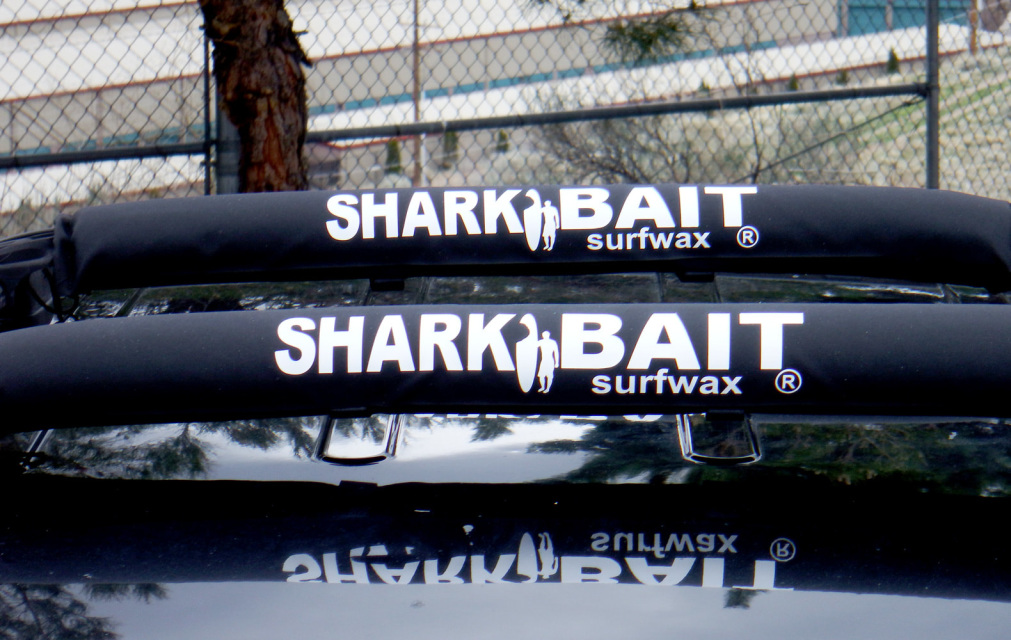 sharkbaitsurfwax Fade Proof 30 inch Aero Style Black Roof Rack Pads 